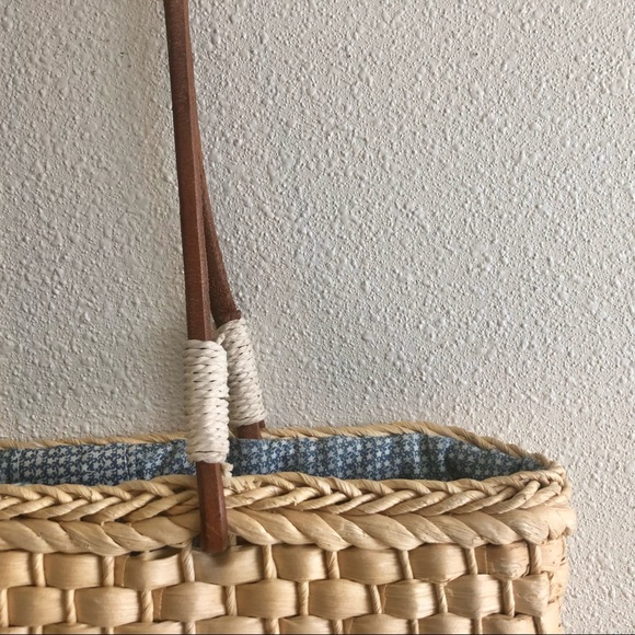 woven wicker purse - Picture 3 of 12